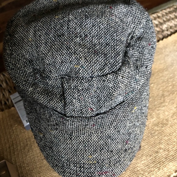 EUC Billabong Sporty Black & White Tweed Newsboy Cap - Picture 3 of 4